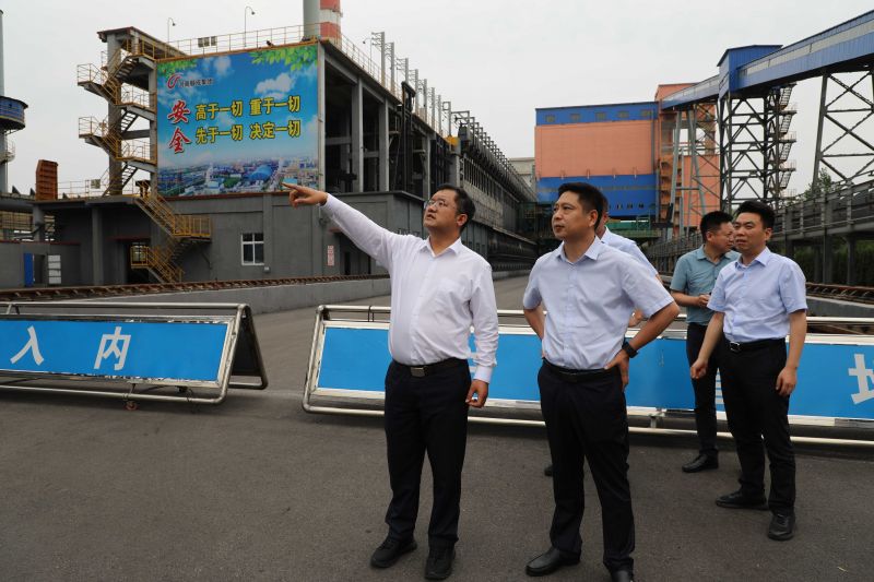 建行安阳分行行长邵岗一行到YTH2206游艇会集团考察调研